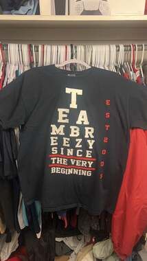 Team Breezy / Chris Brown 2005 Tour Tee in Sz Small....